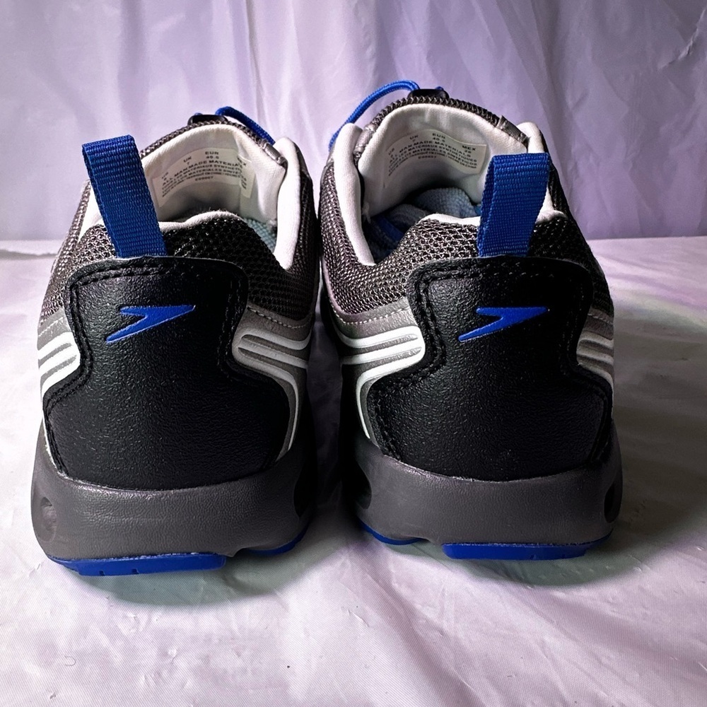 Speedo Silver and Blue Athletic Sneakers - Picture 6 of 9